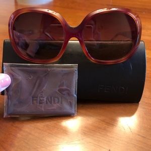 Authentic Fendi Brown Sunglasses